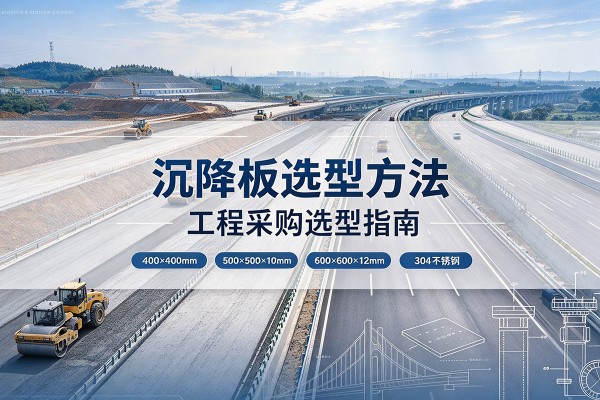 筠连沉降板选择方法
