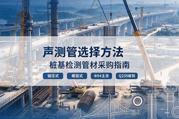 筠连声测管选型标准