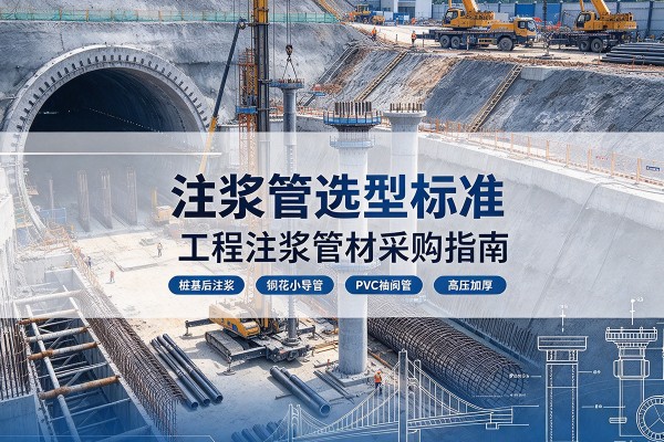 筠连注浆管选型标准