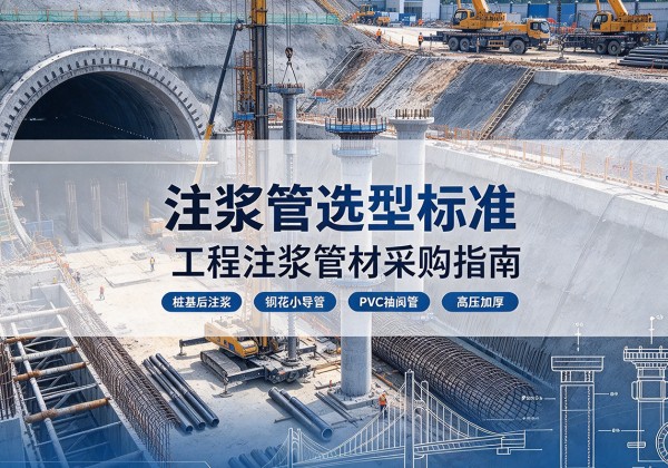 筠连注浆管选型标准